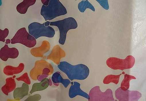 Multicolored Places, scarf